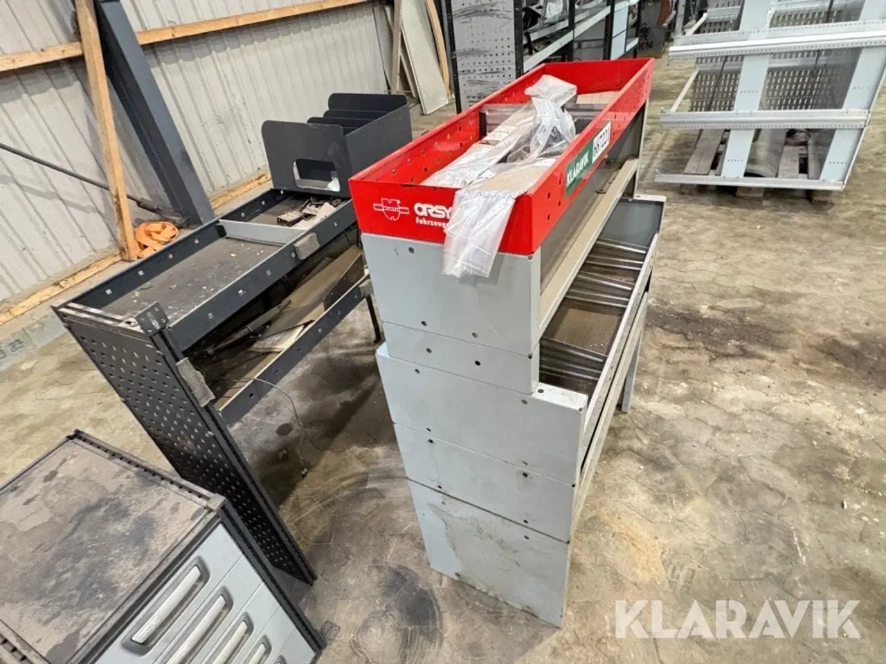 Billede 9 - Bil inventar / reoler Würth / modul system