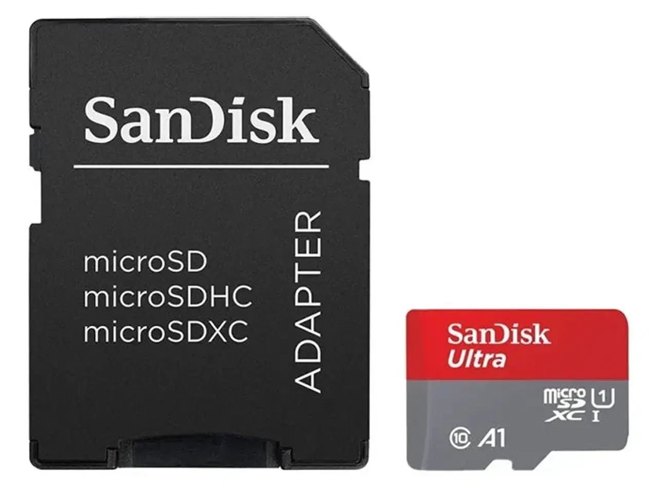 Billede 1 - SanDisk Ultra SD kort inkl. adapter 32GB