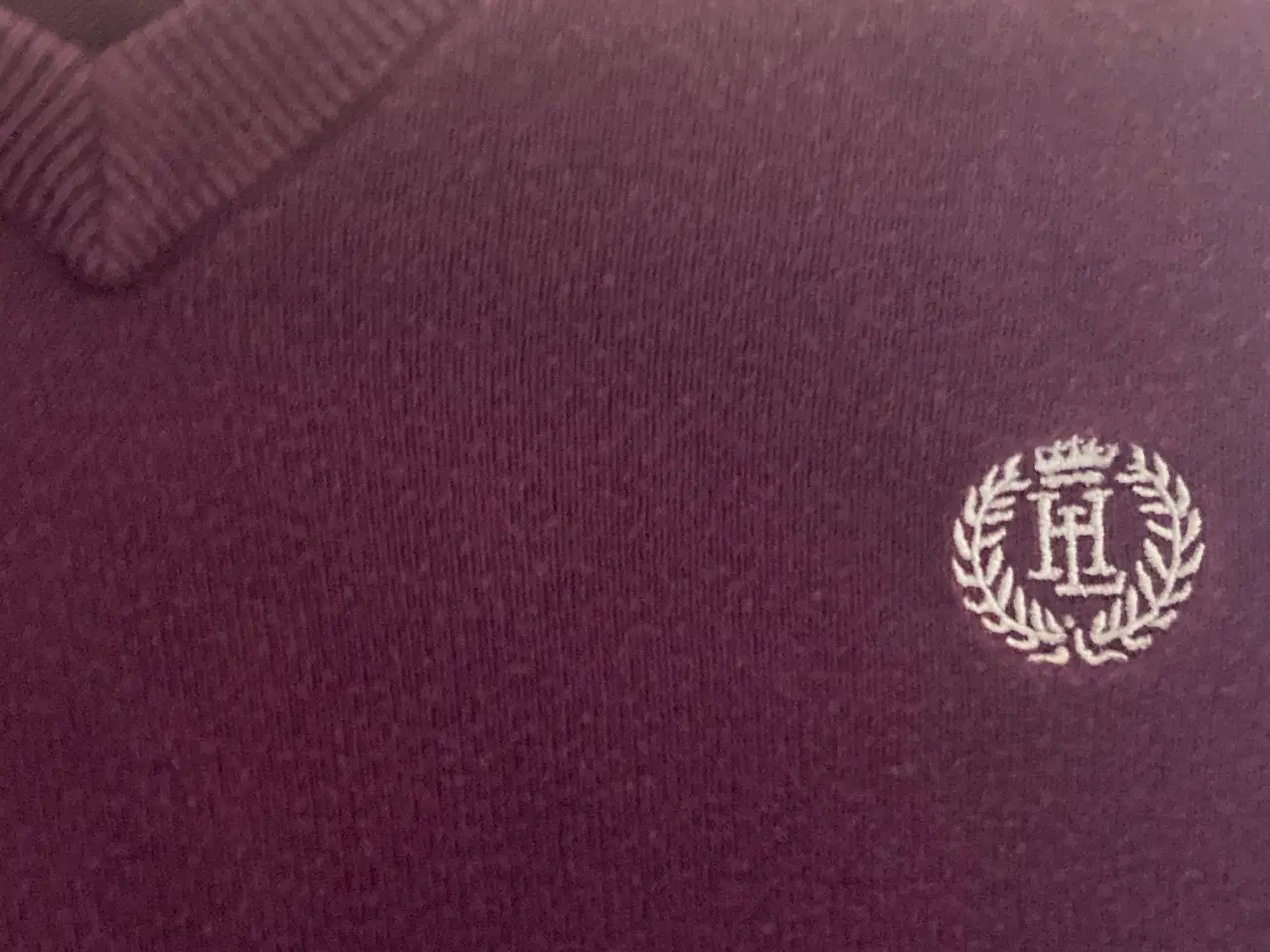 Billede 4 - Bordeaux herresweater fra Henry Lloyd str XL