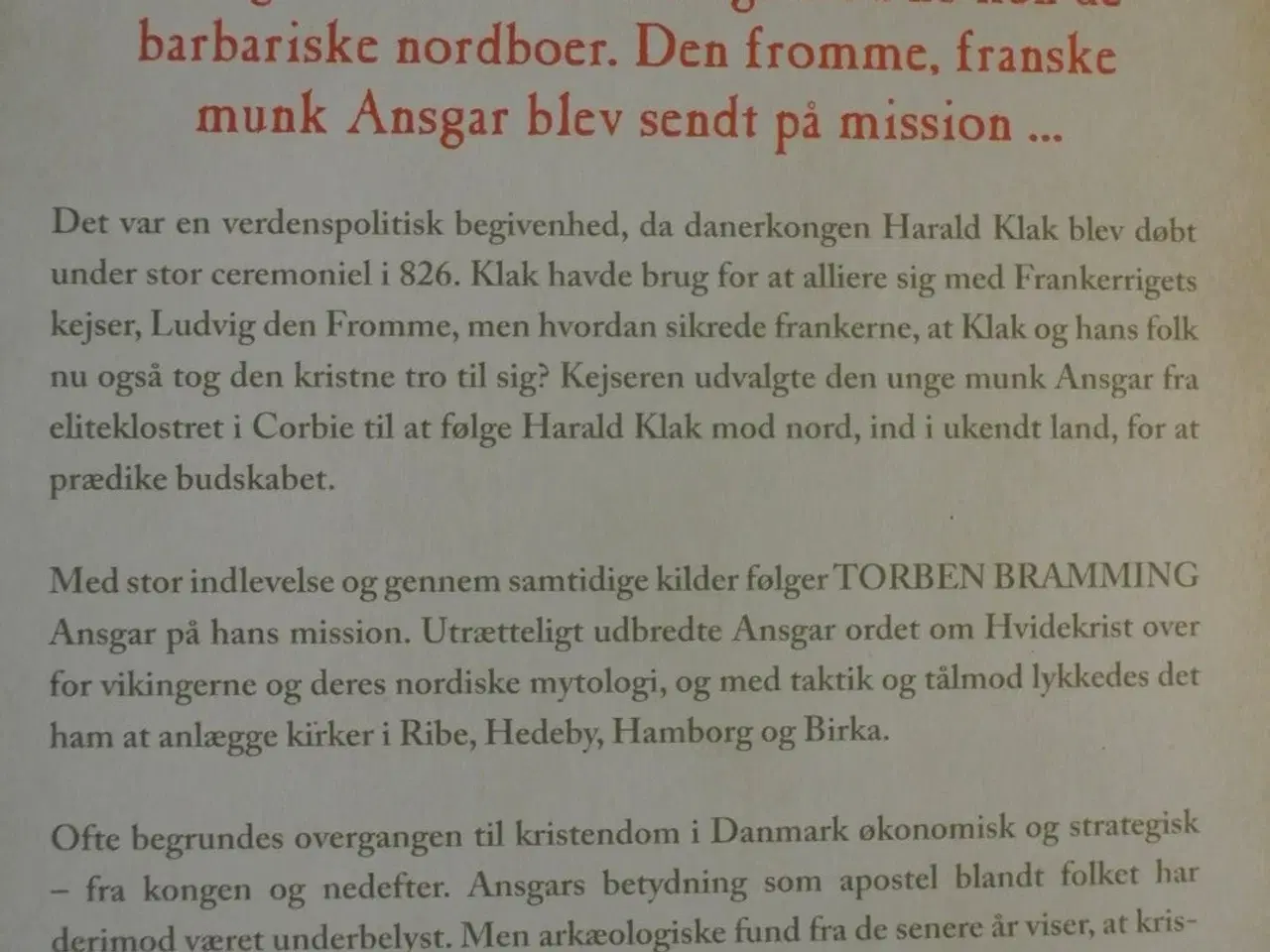Billede 4 - da vikingerne mødte korset, af torben bramming, em