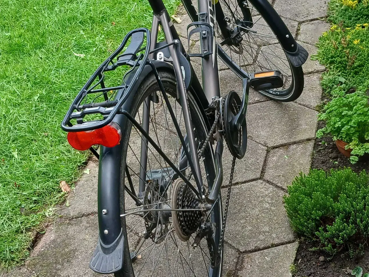 Billede 5 - Nishiki Hybridcykel matbrun Herre årg. 2019