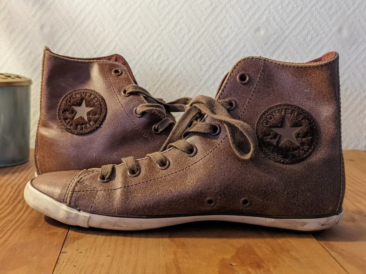 Billede 3 - Converse All Star - Læder sneakers