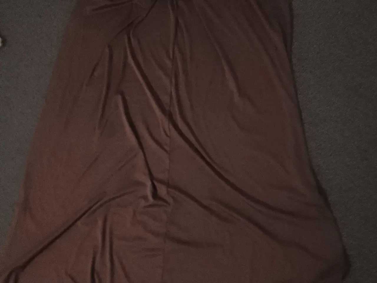 Billede 3 - Elverkappe / brun kappe med hætte med velcro luk  