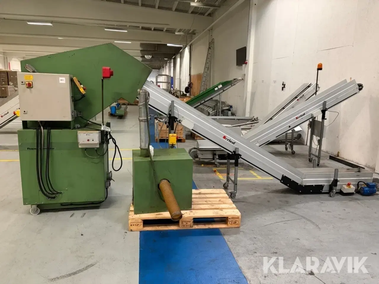 Billede 2 - Plastgranulator Rapid 3026-kb med transportbånd
