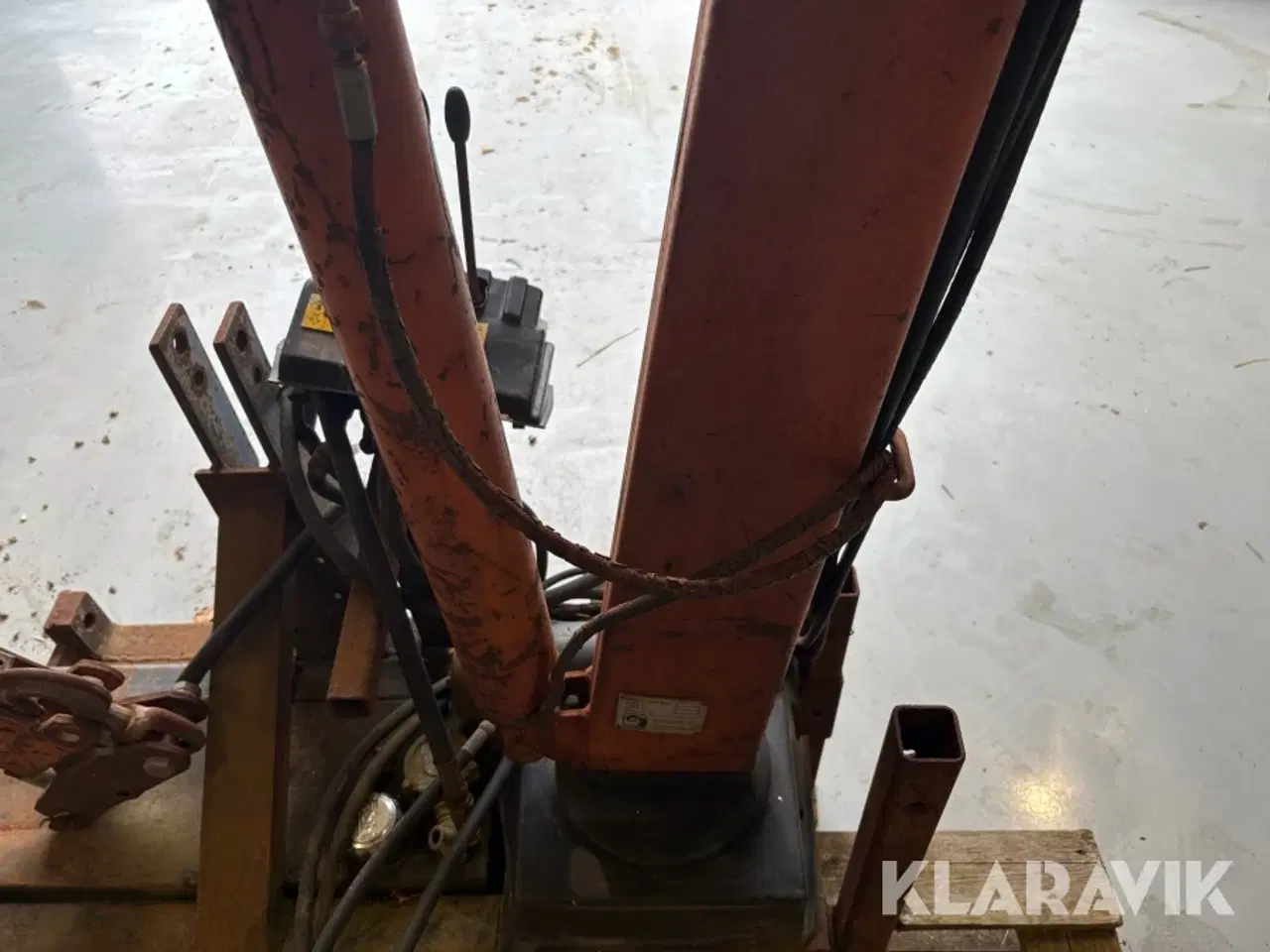 Billede 10 - Hydraulisk løftekran HIAB 250 2000 kg. til 600 kg.