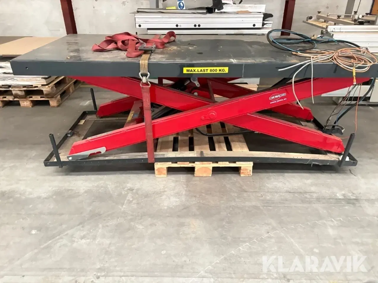 Billede 7 - Løftebord Jema S X 25001100 T1,5