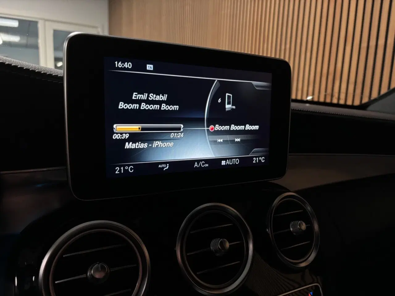 Billede 19 - Mercedes C220 d 2,2 AMG Line stc. aut.