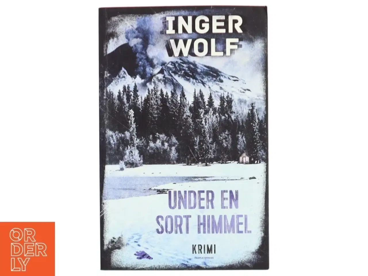 Billede 1 - Under en sort himmel : krimi af Inger Wolf (Bog)