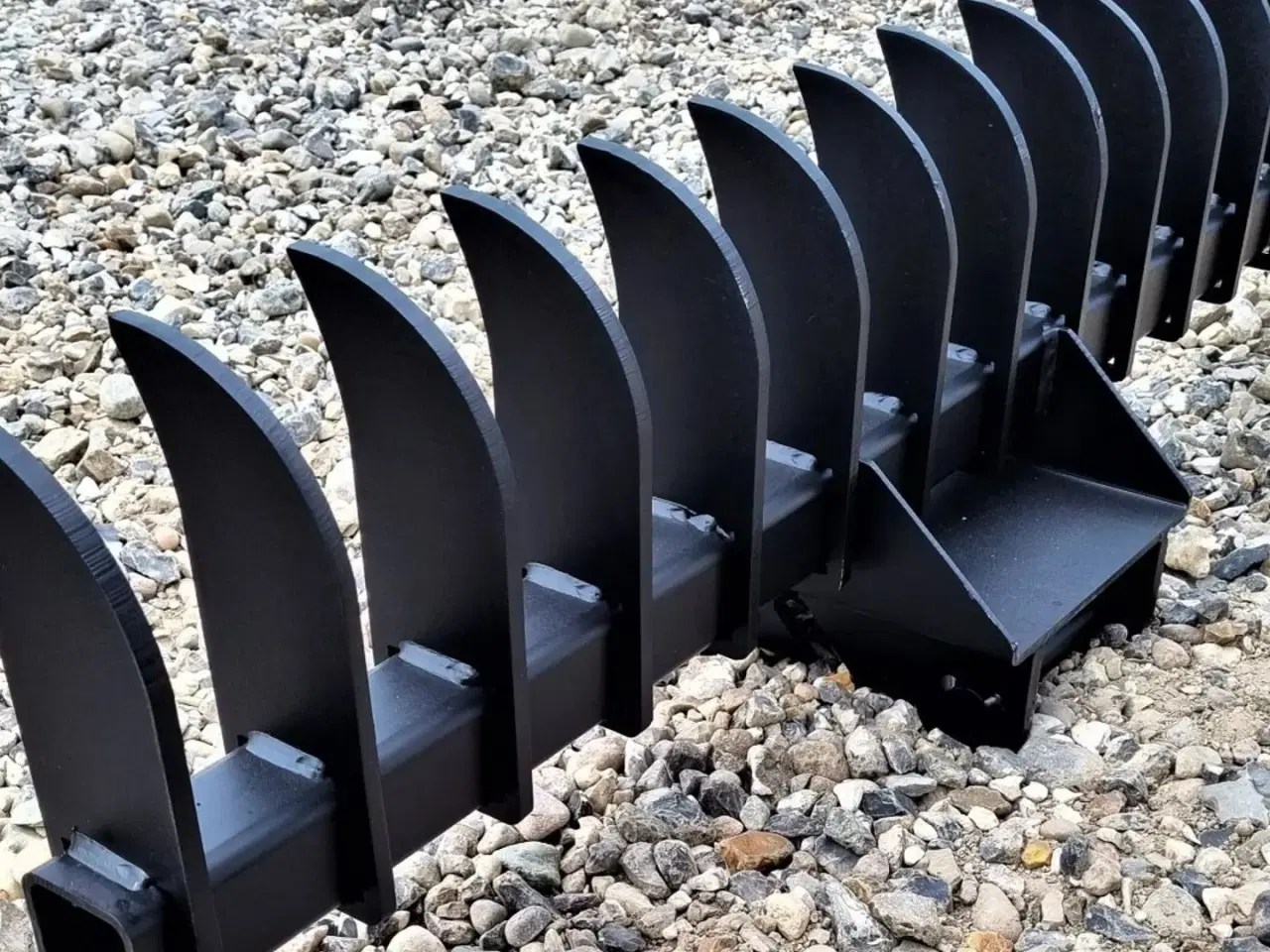 Billede 3 - - - - RMH minigraver rive / fabriksny / 120 cm bredde