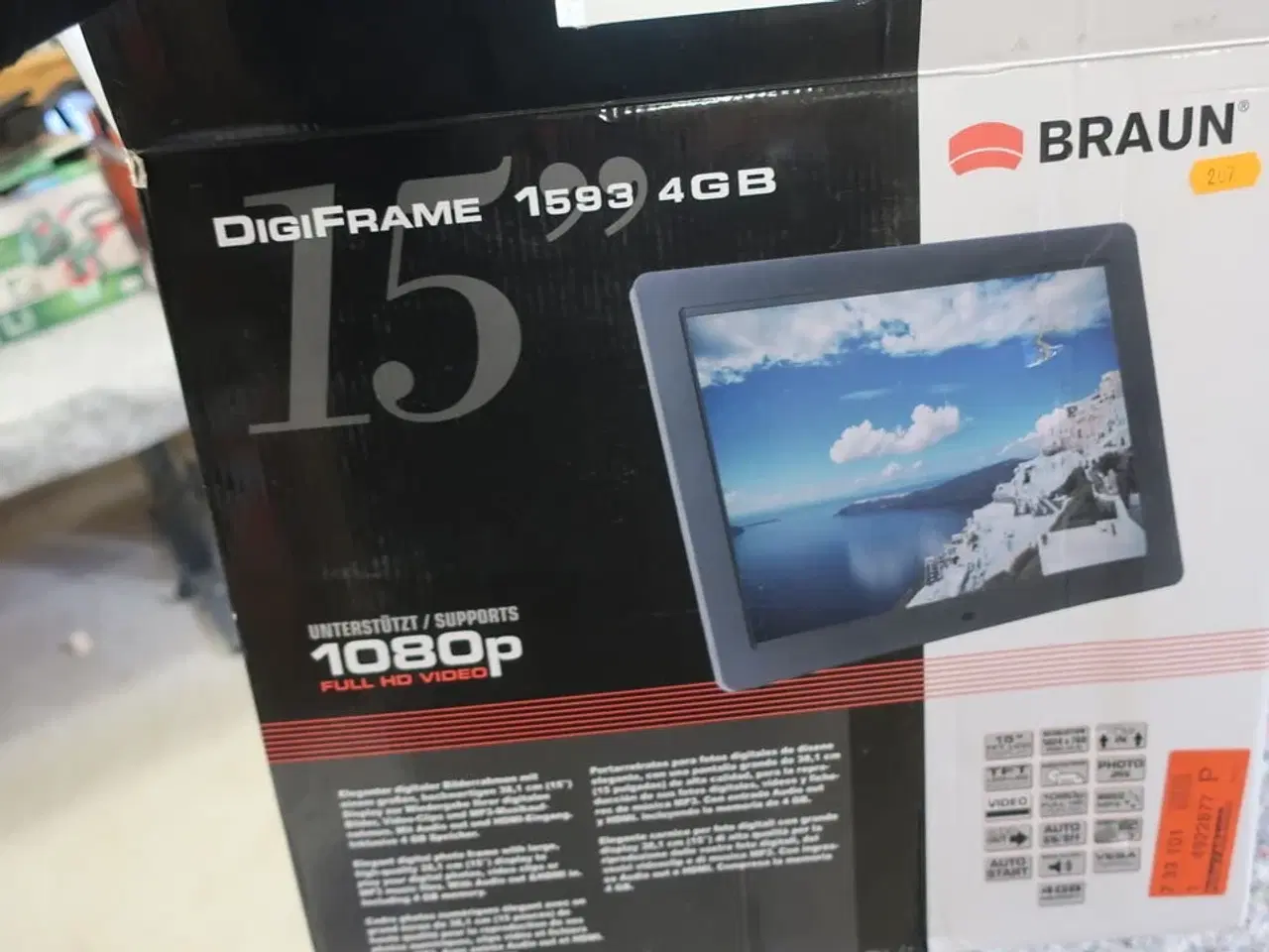 Billede 2 - Digital ramme BRAUN 15" DigiFrane 1593
