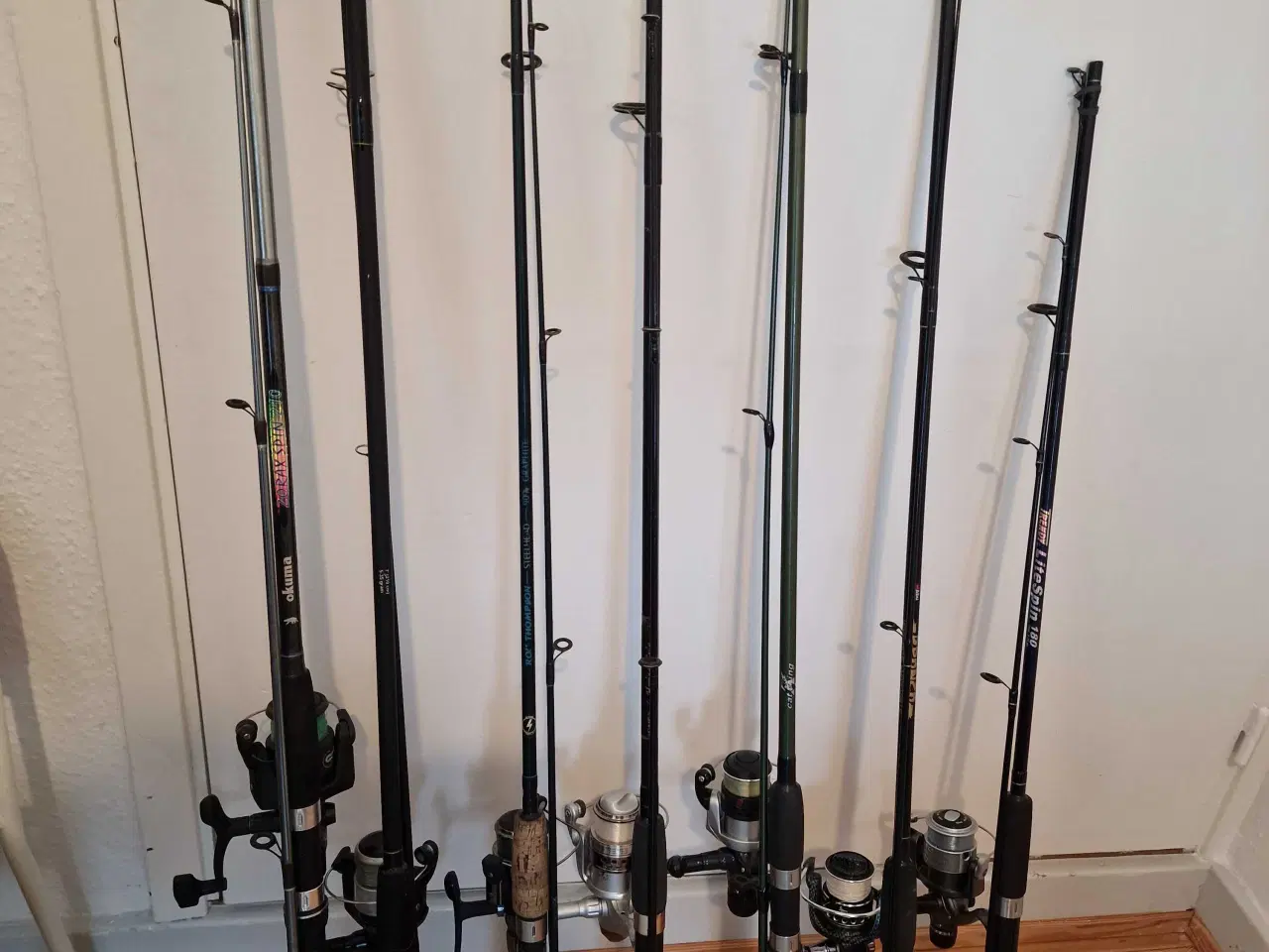 Billede 1 - Fiskestænger med Hjul 