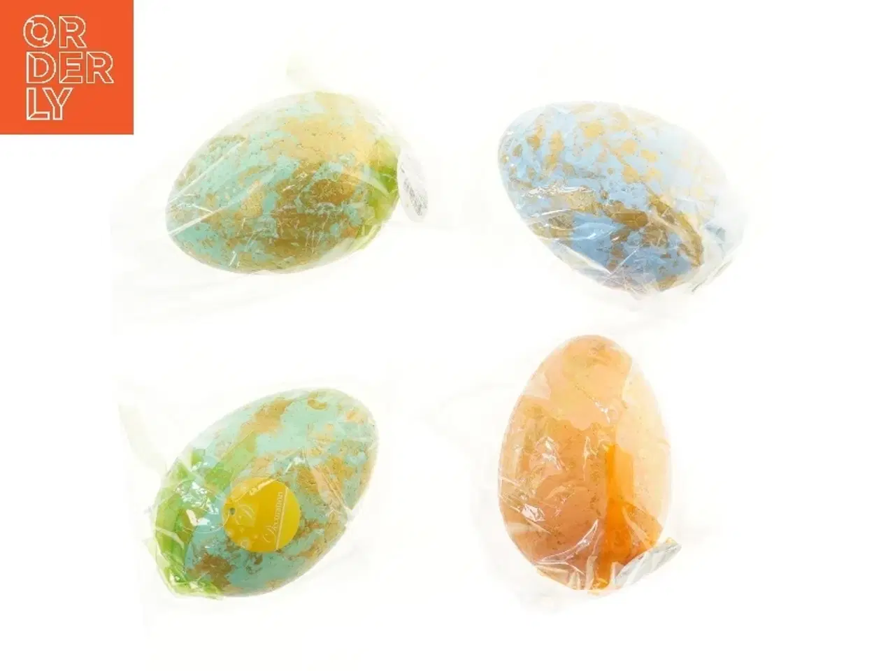 Billede 1 - Dekorative påakeæg, 4 stk. (str. 4 stk 14 cm)