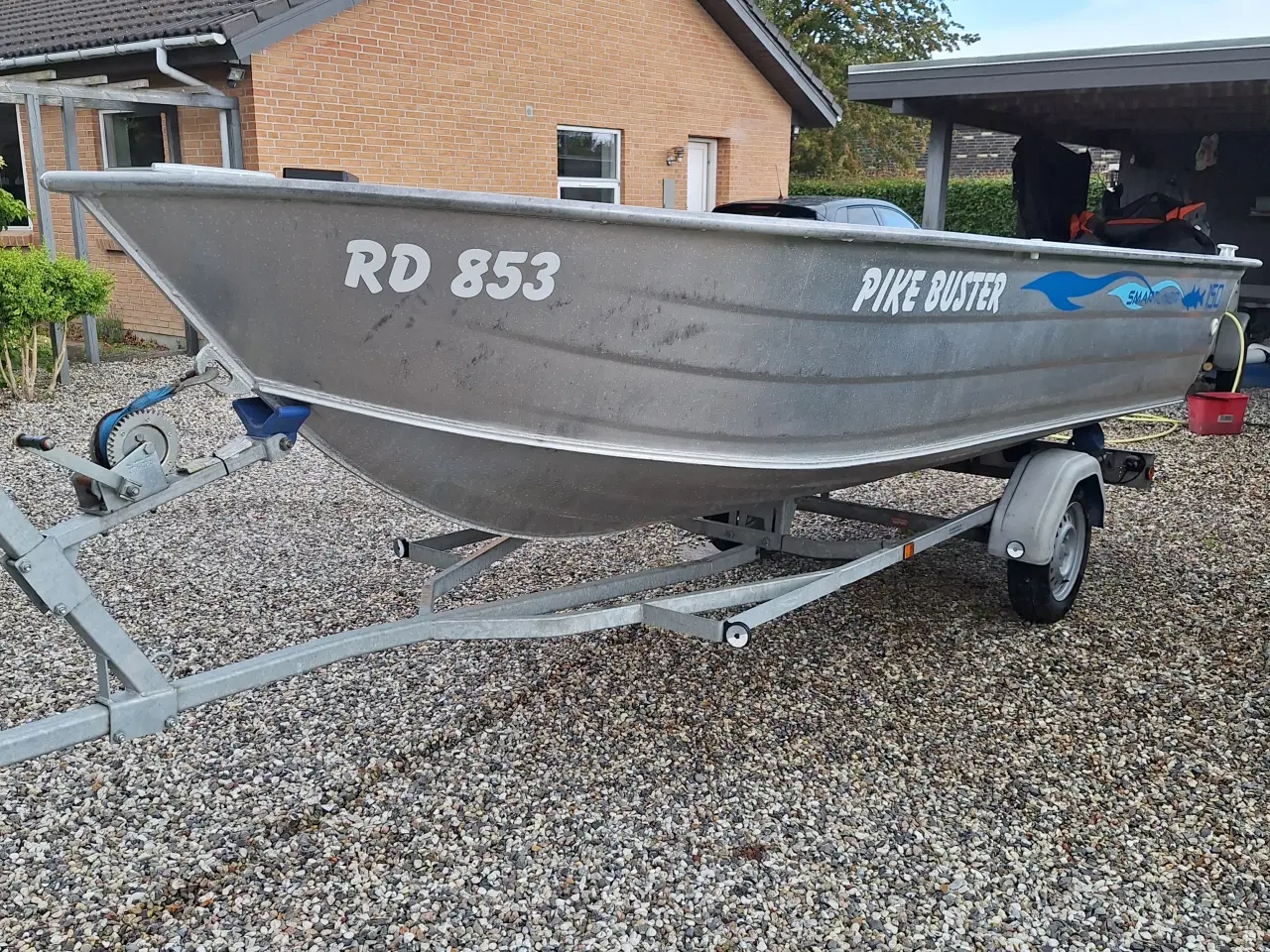 Billede 2 - Alu. Fiske jolle ny 20 hk motor.