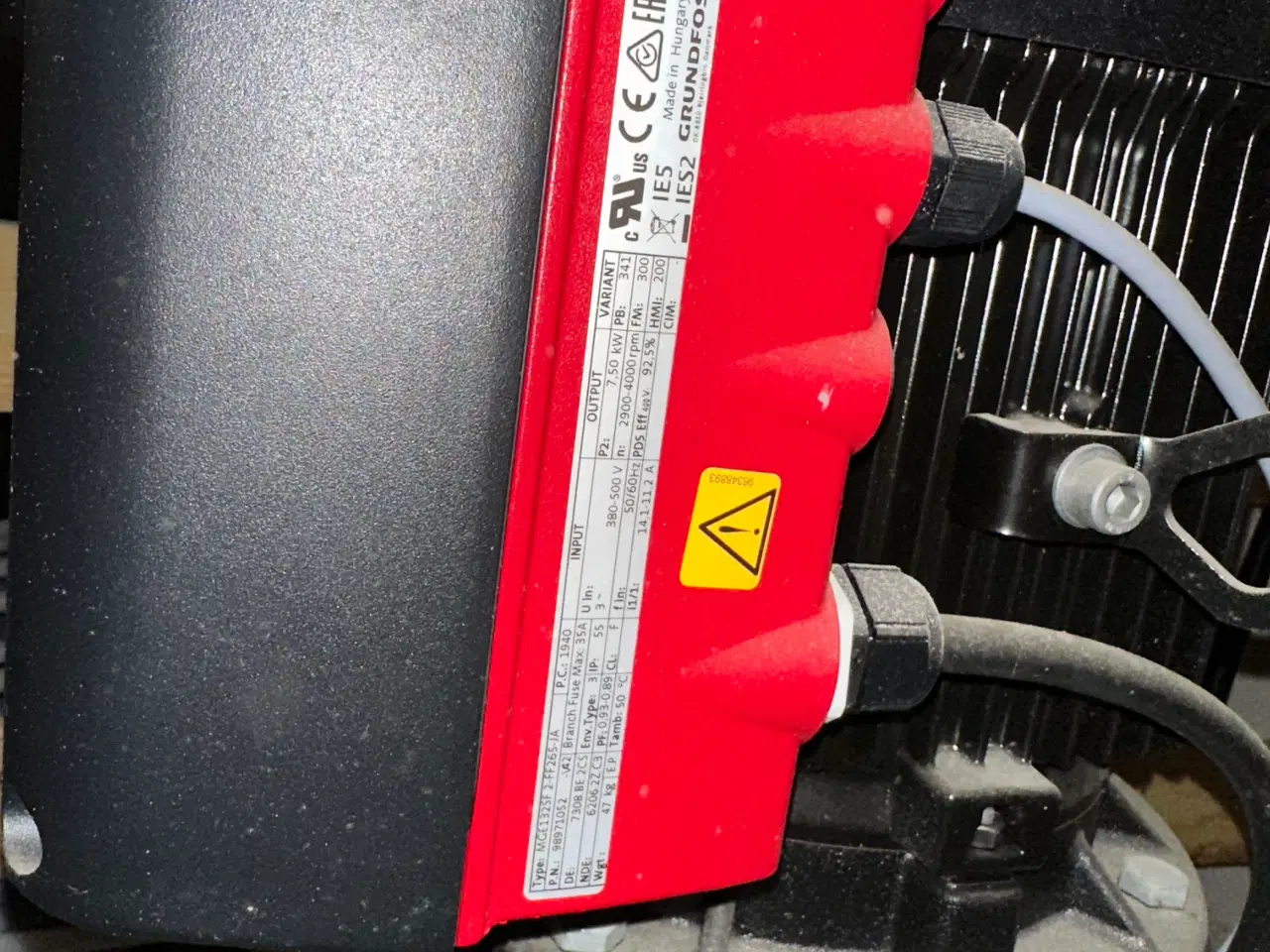 Billede 5 - Trykforøgningsanlæg