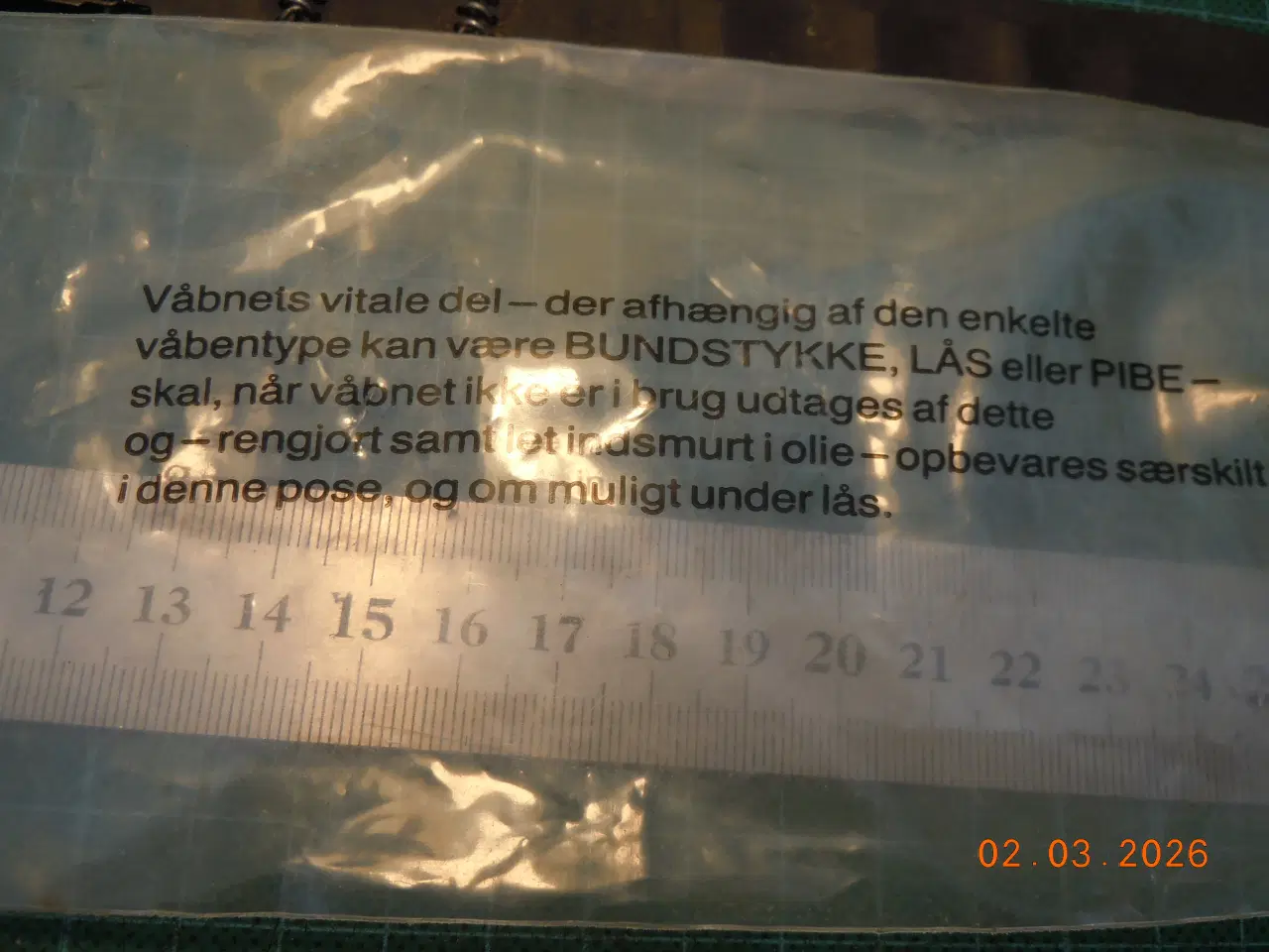 Billede 3 - Maskingeværbånd, ubrugt.