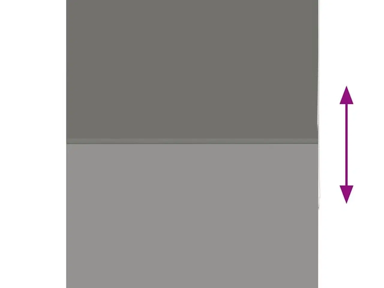 Billede 5 - Rullegardin mørklægning 115x130 cm stofbredde 110,7cm polyester
