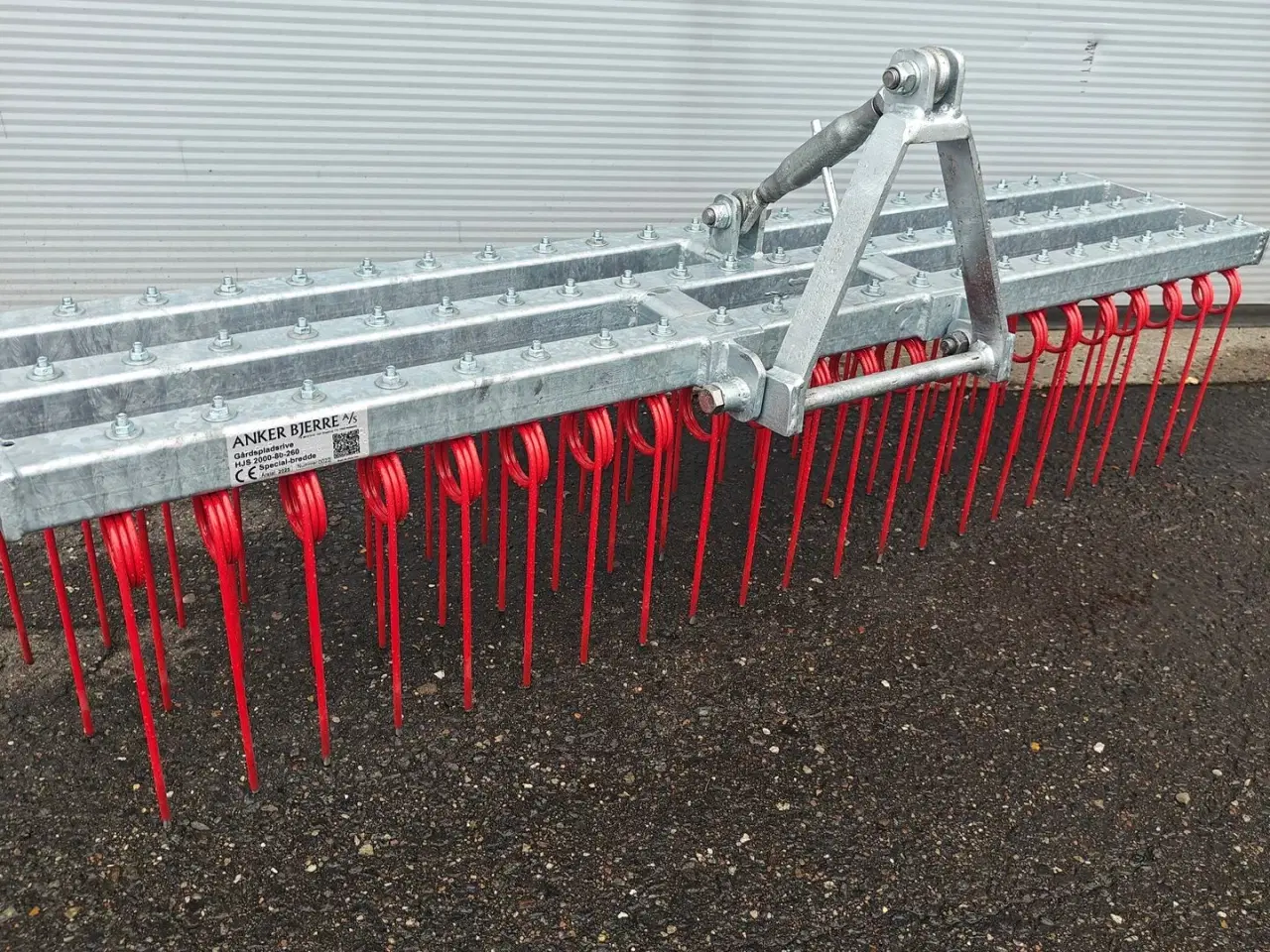 Billede 6 - Egholm Anker Bjerre Riven 150cm 150cm gårdrive, 3-rækket