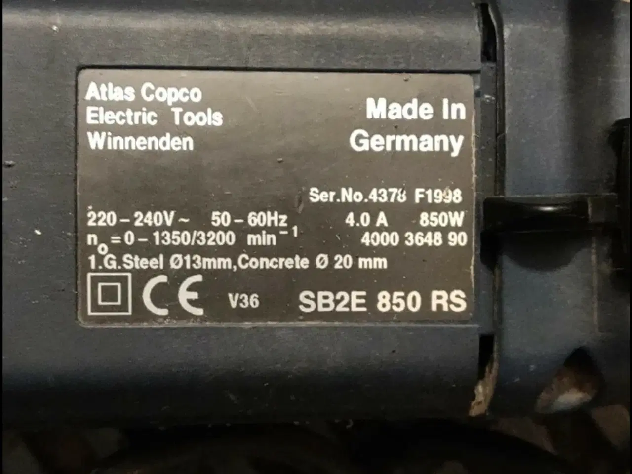 Billede 4 - AEG Borehammer