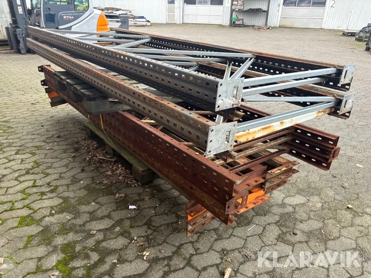 Billede 3 - Pallereol - 6 fag med 6 hylder