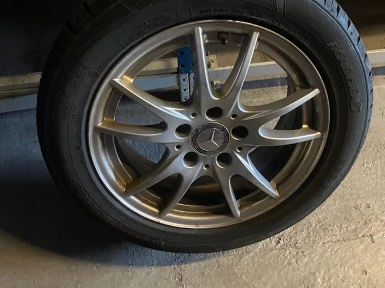 Billede 3 - Vinterdæk på fælge til Mercedes A klasse