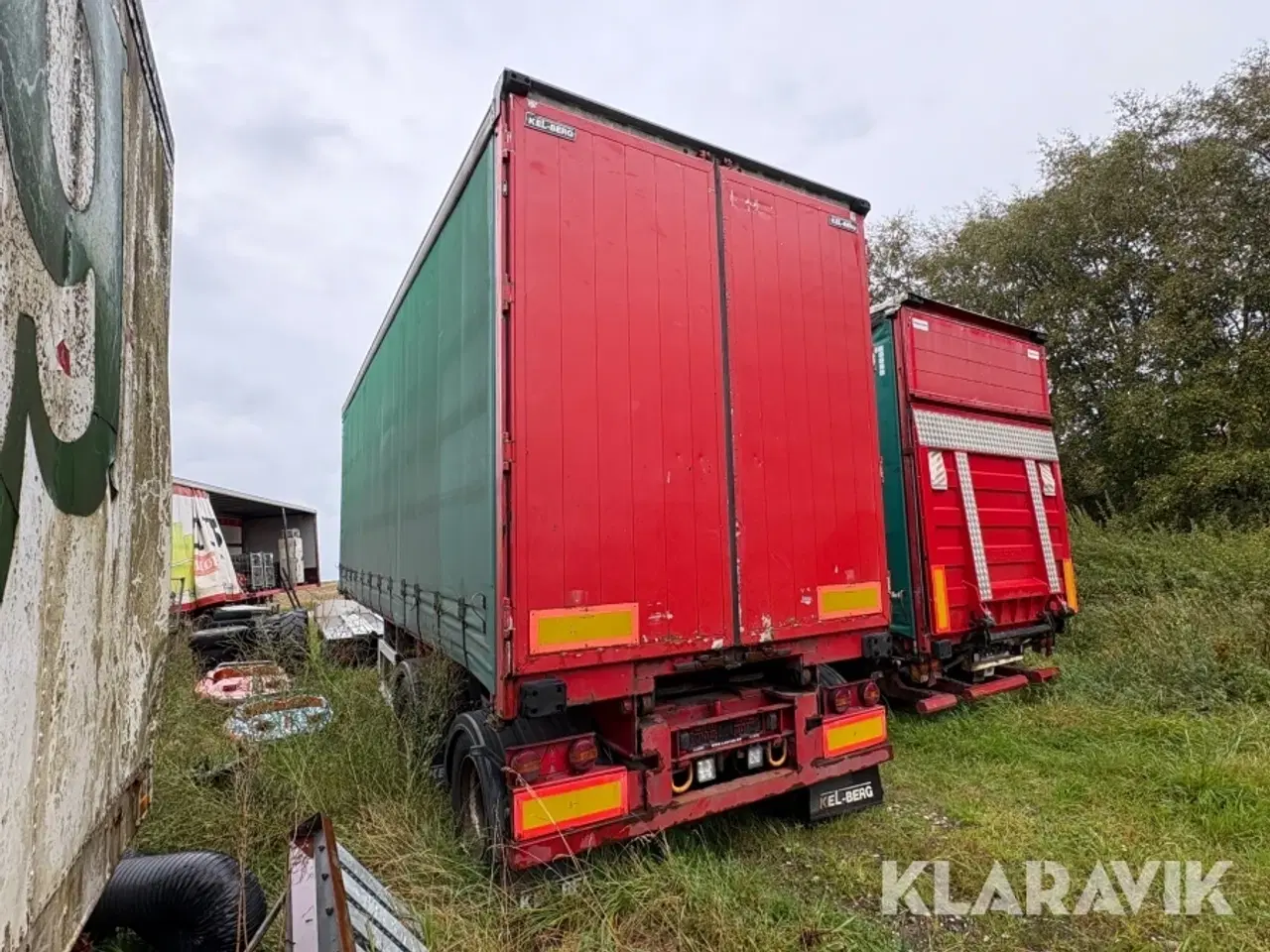 Billede 4 - Gardintrailer Kel-berg E36B2