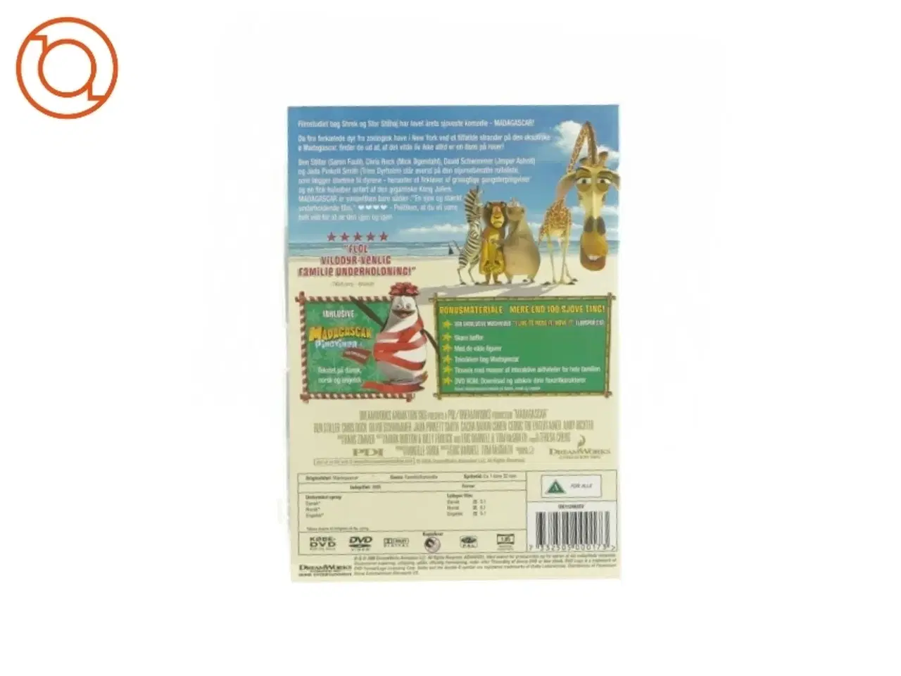 Billede 2 - Madagascar (DVD)