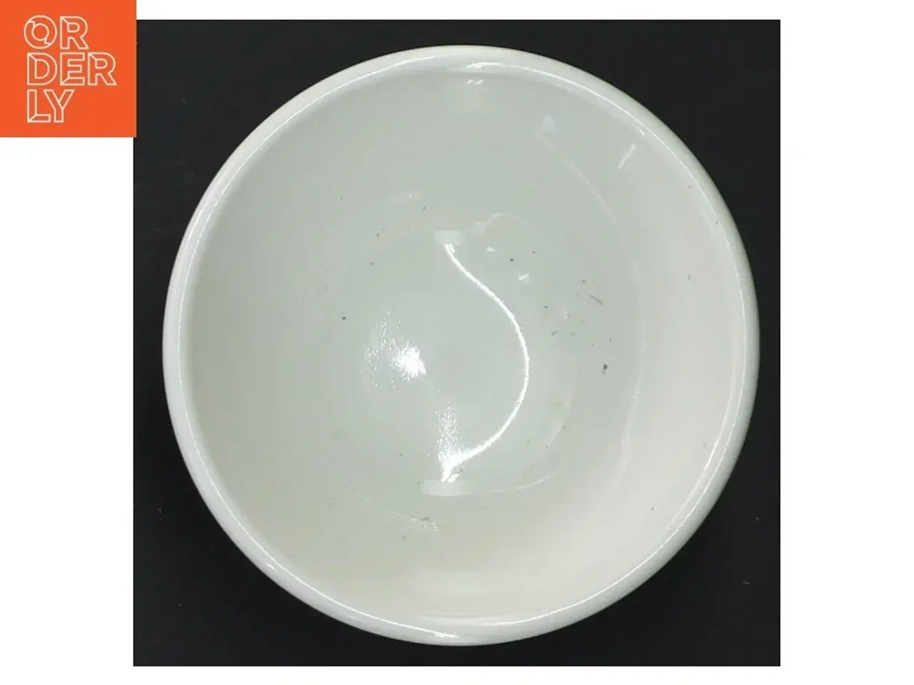 Billede 4 - To små hvide skåle (str. Ø. 9,5 cm. 2 styk)