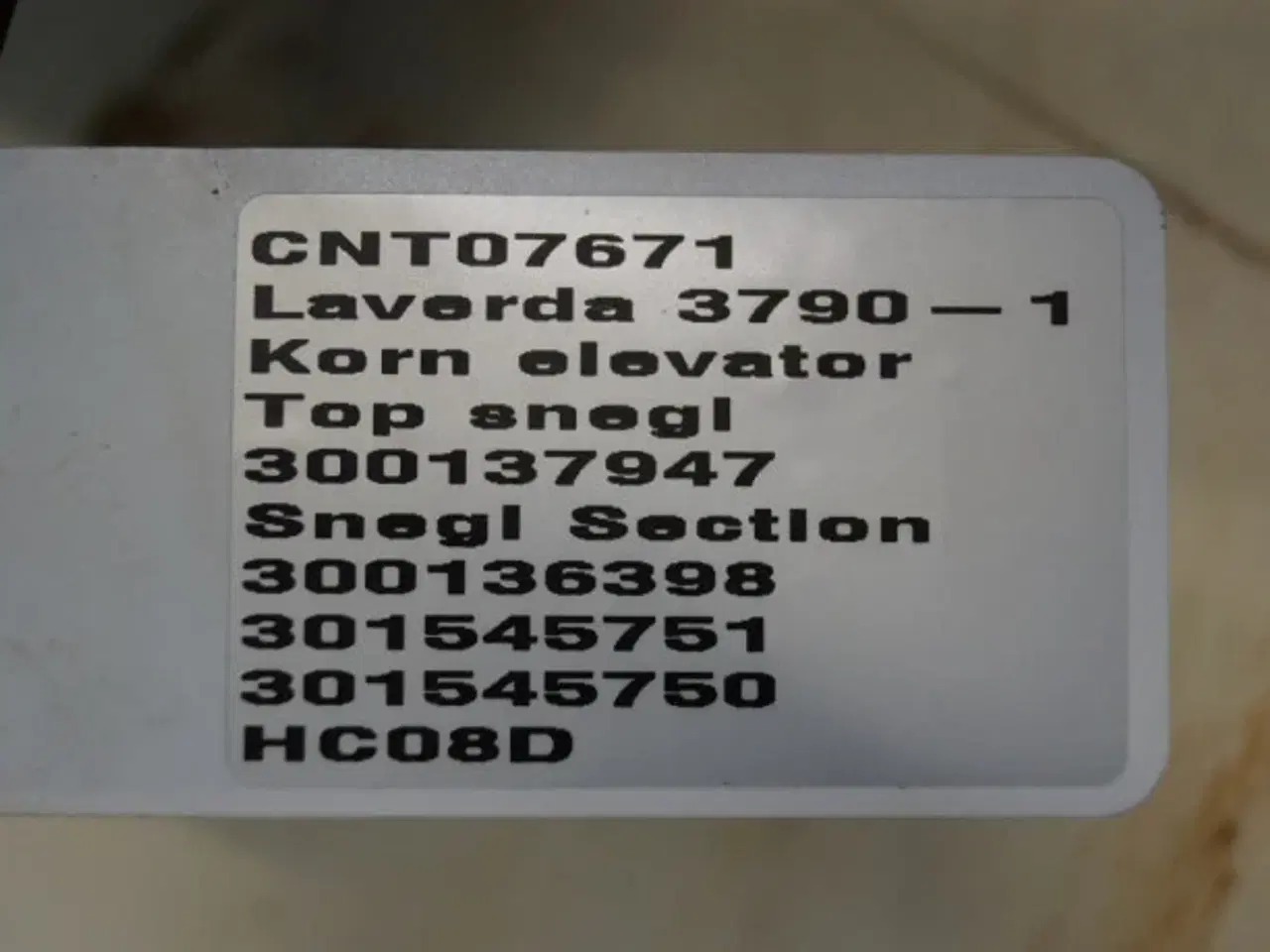 Billede 8 - Laverda 3790 Fyldesnegl 300137947