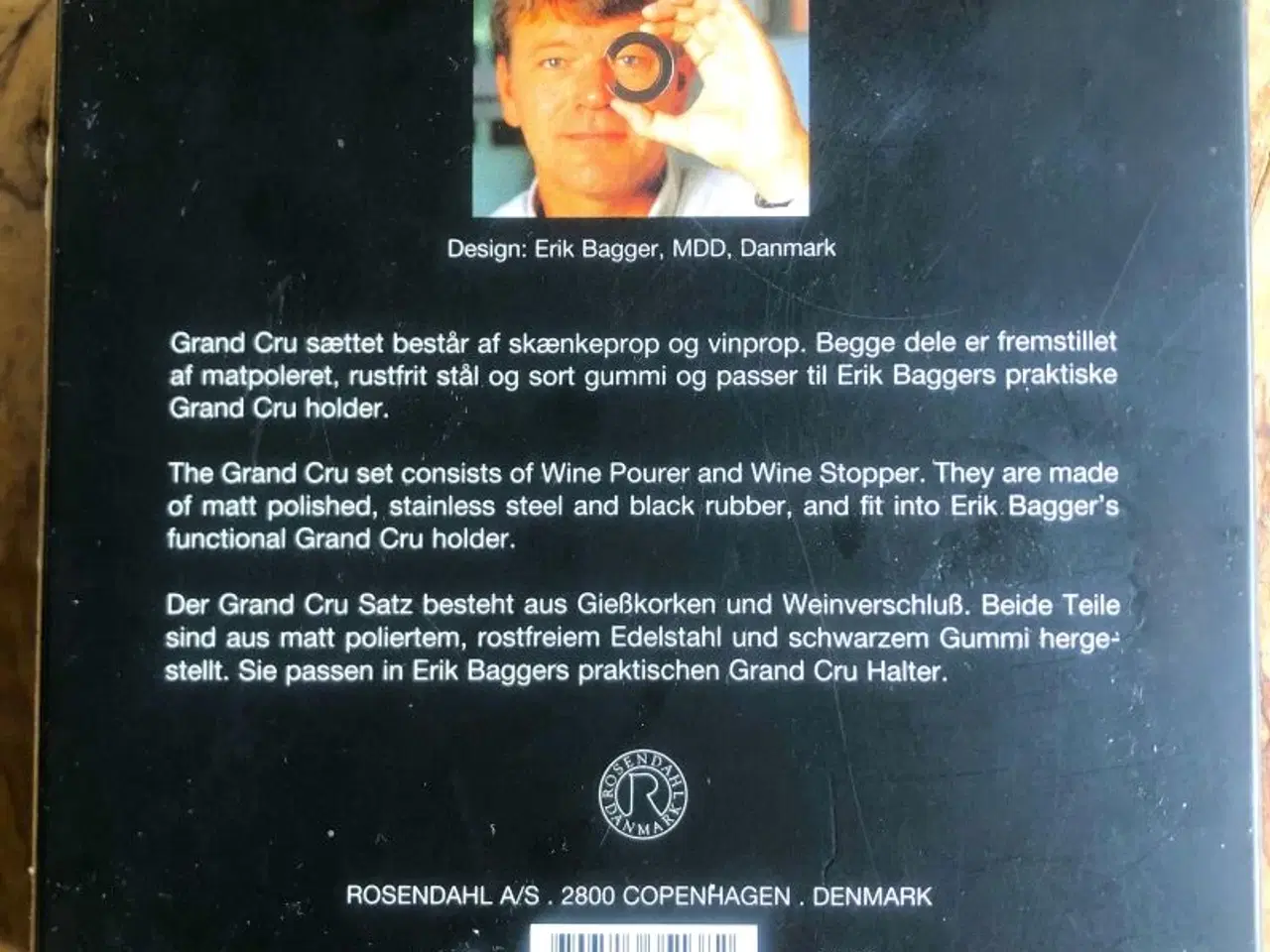 Billede 2 - Rosendahl Vinsæt med skænkeprop og vinprop