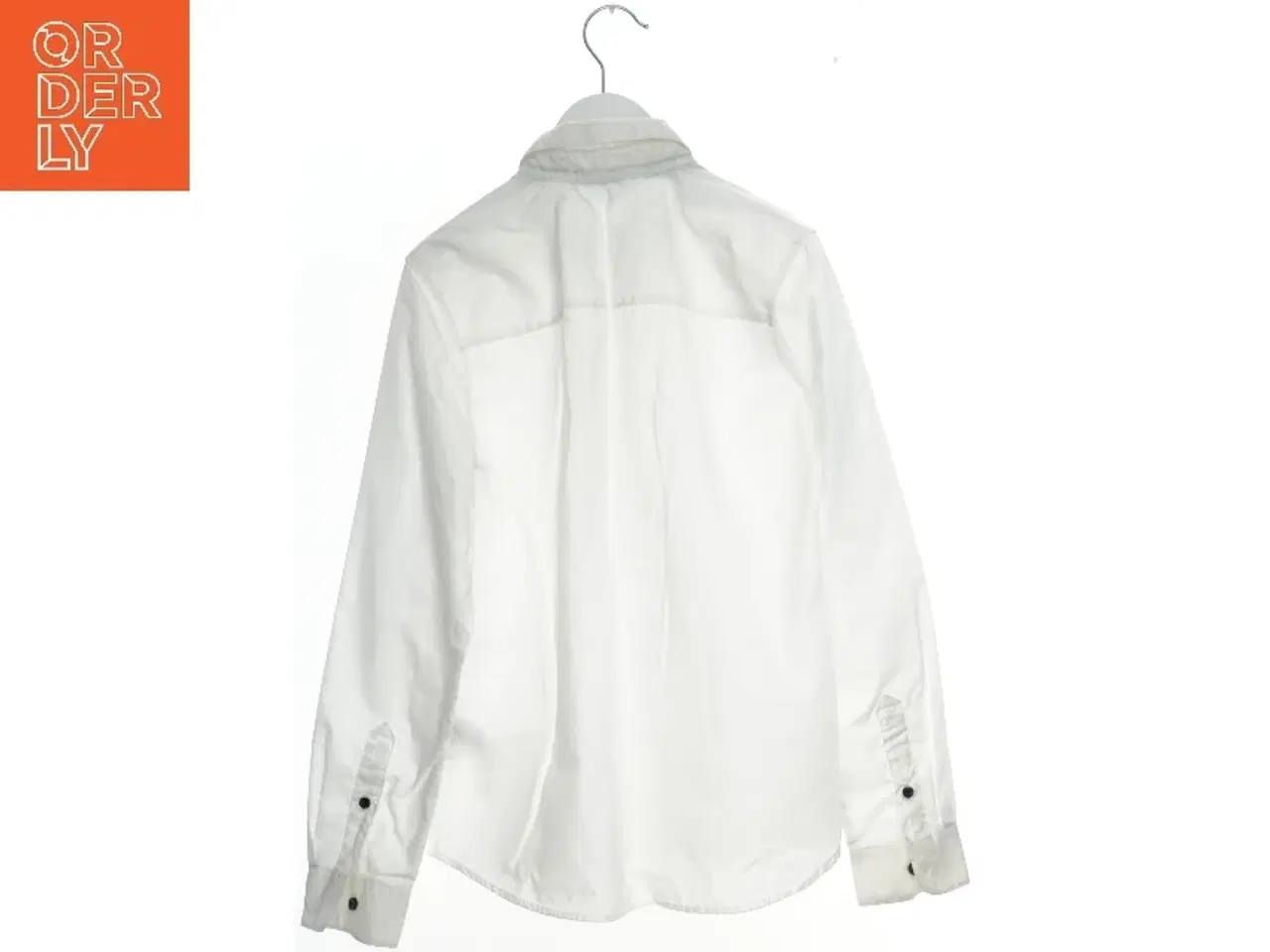 Billede 2 - Hvid skjorte med lange ærmer fra H&M (str. 146)