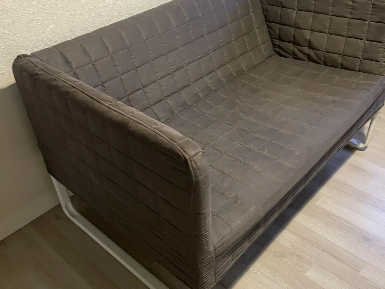 Billede 2 - sofa med gråt betræk