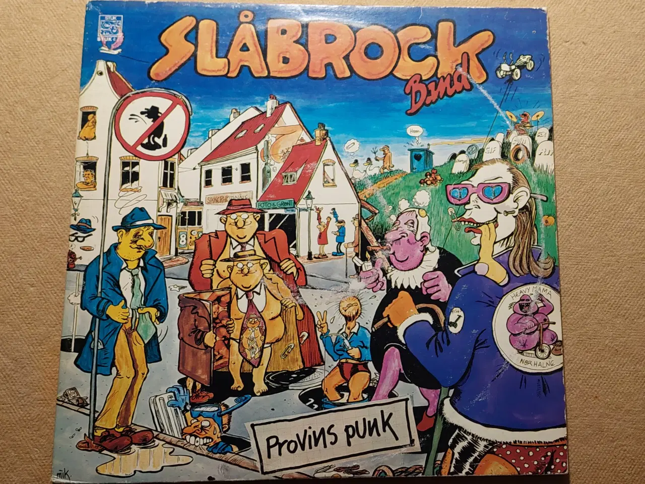 Billede 4 - Lot 2 LP Slåbrock Lev Stræk -Dø Tung Provins Punk