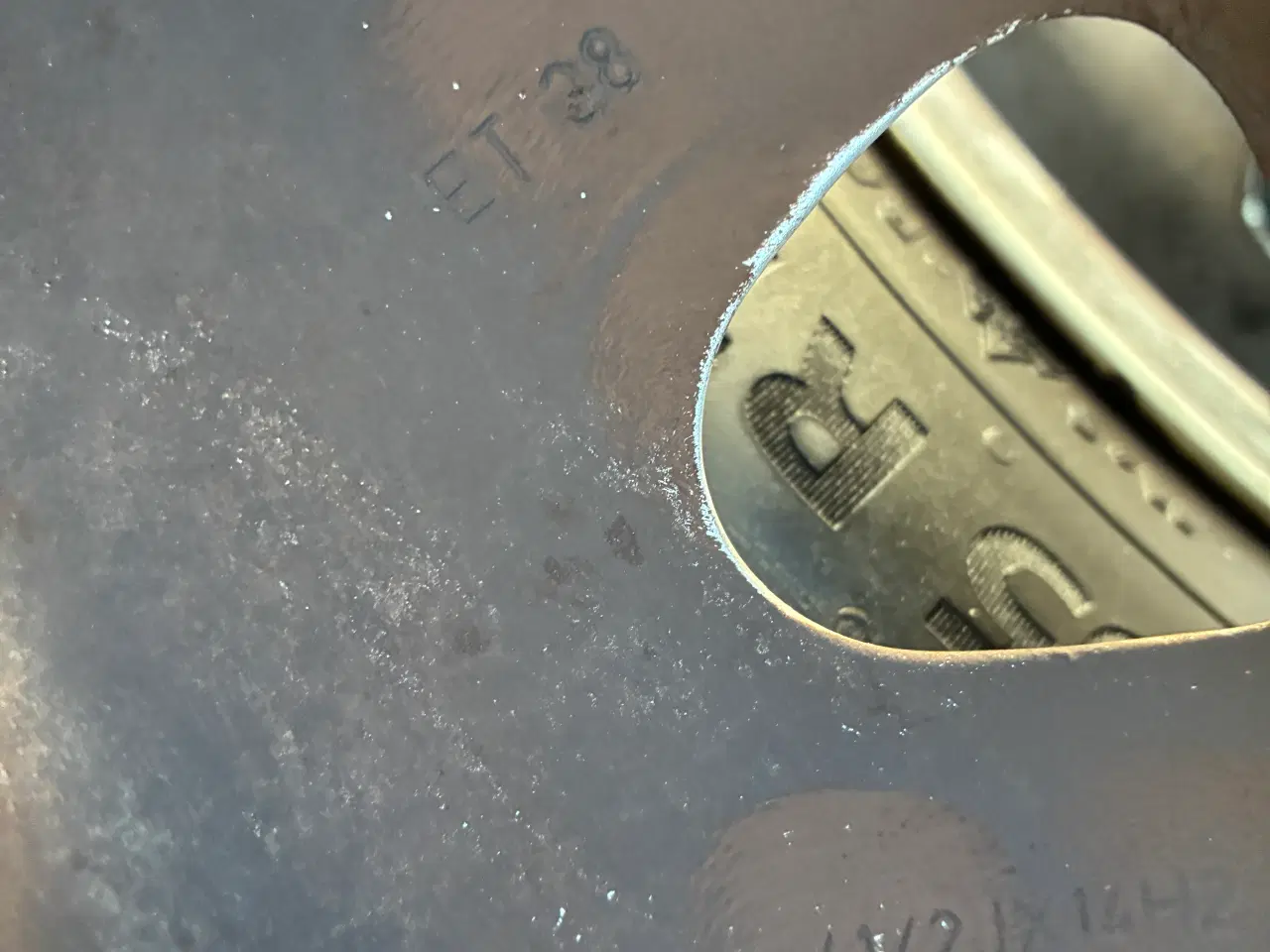 Billede 10 - Originale alufælge med gode vinterdæk