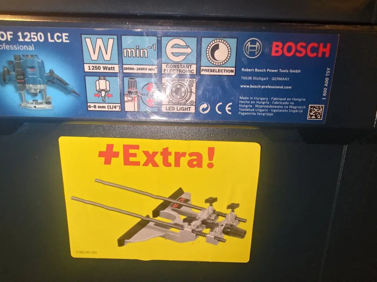 Billede 4 - Overfræser Bosch GOF 1250 LCE