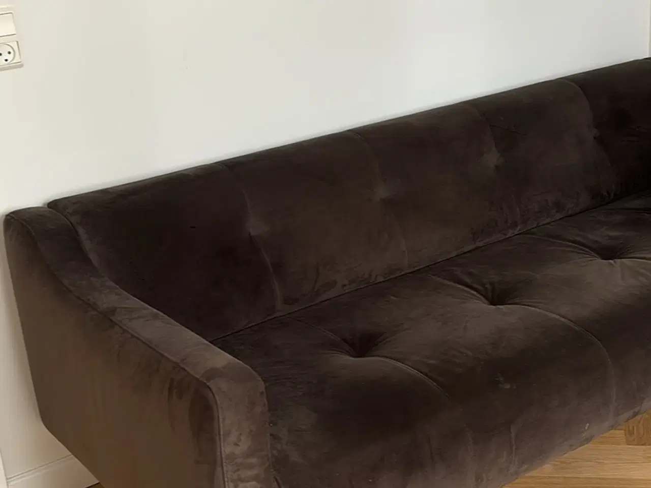 Billede 4 - 3 personers grå sofa