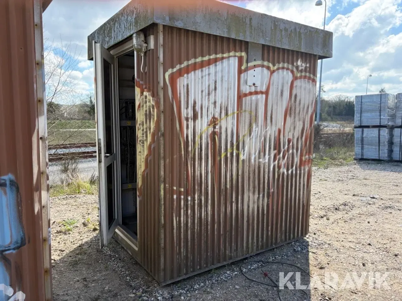 Billede 4 - Skur isoleret 1 styk