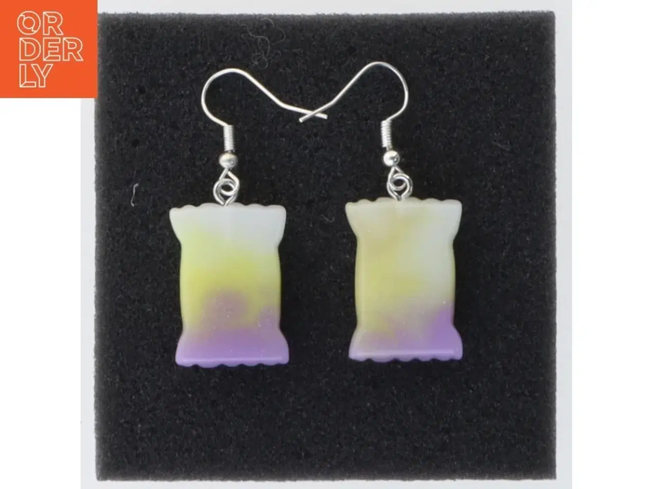 Billede 2 - Slikpose øreringe (str. 1,5 x 2 cm)