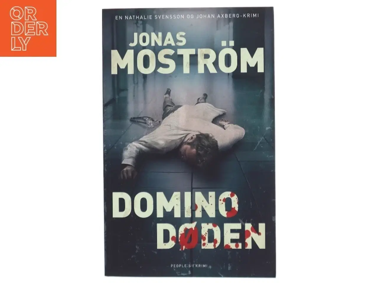 Billede 1 - Dominodøden : kriminalroman af Jonas Mostrm (Bog)