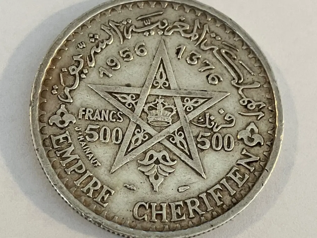 Billede 1 - 500 Francs 1956 Morocco