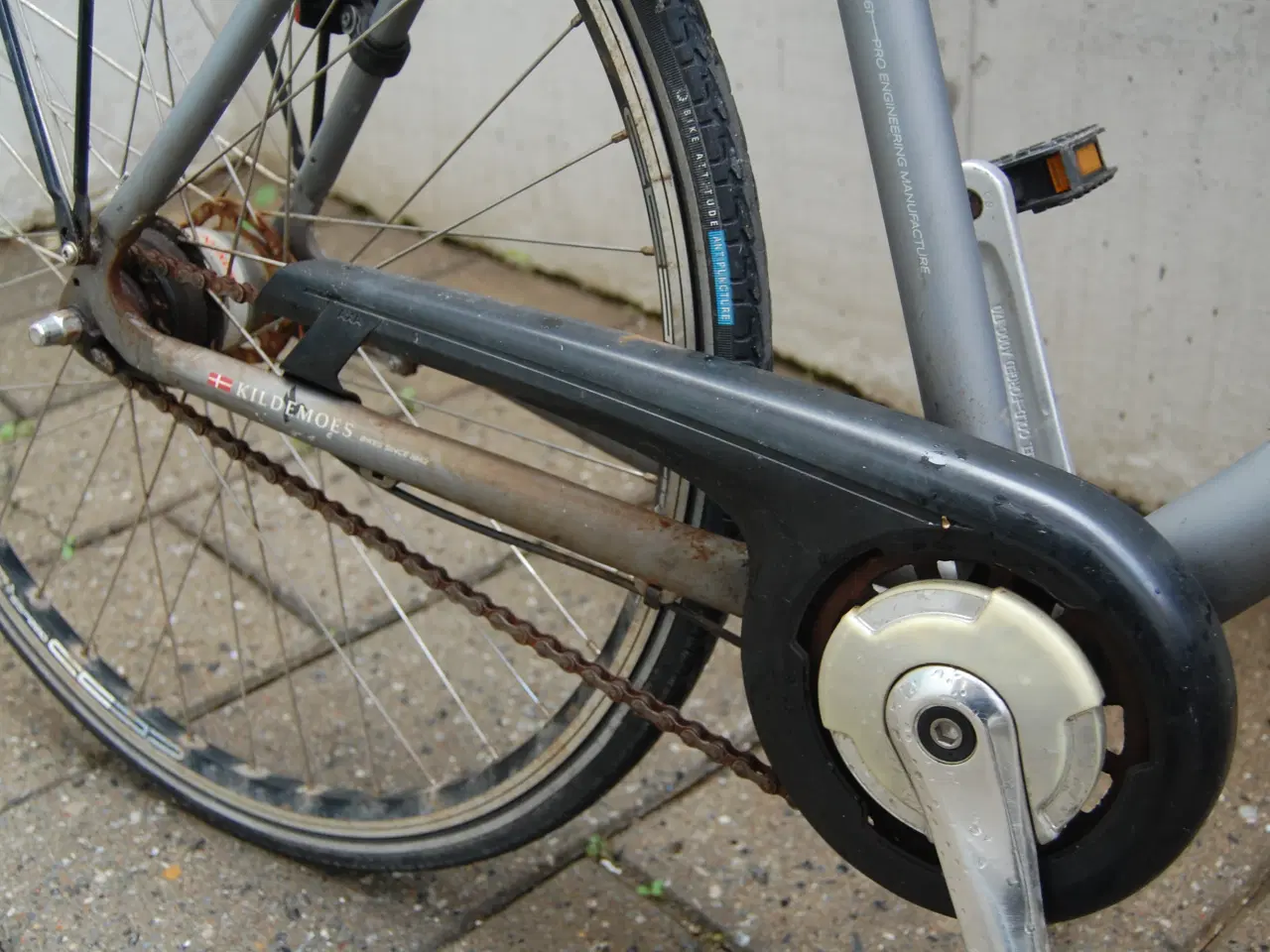 Billede 7 - Herrecykel med 7 gear og lys og lås