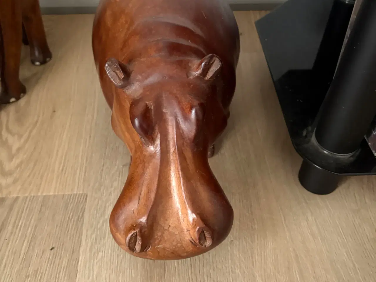 Billede 1 - Træfigur flodhest