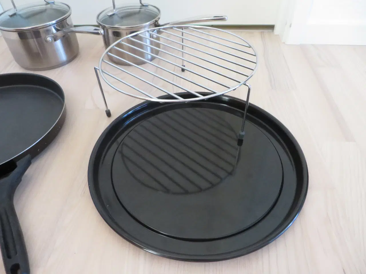 Billede 7 - Kasseroller Scanpan, pizzapande til mikroovn m.m
