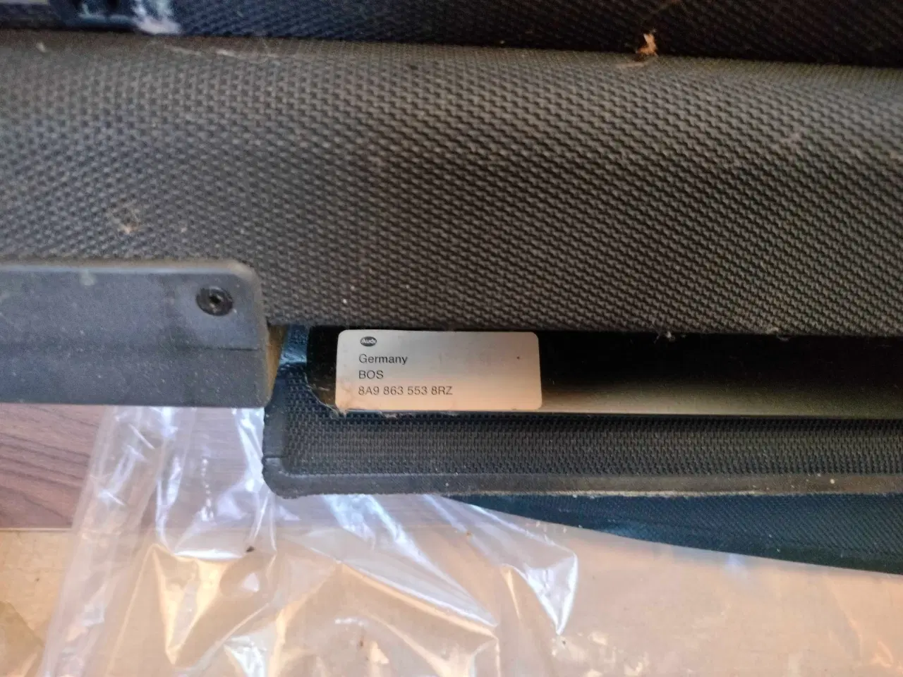 Billede 3 - Bagagerums afdækning Audi 80 Avant 