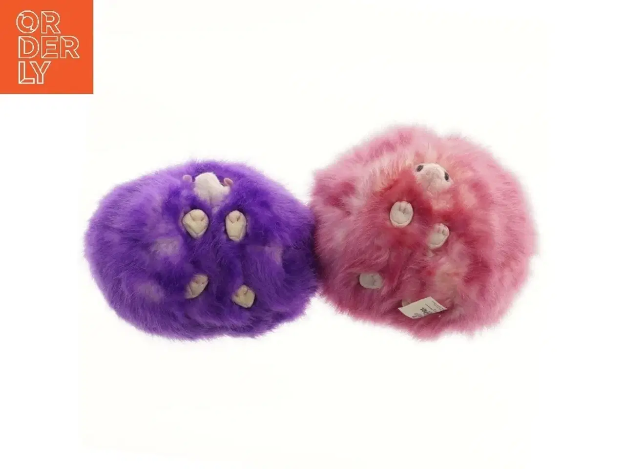 Billede 2 - Furry bamser i lilla og pink fra Harry Potter (str. 17 cm)