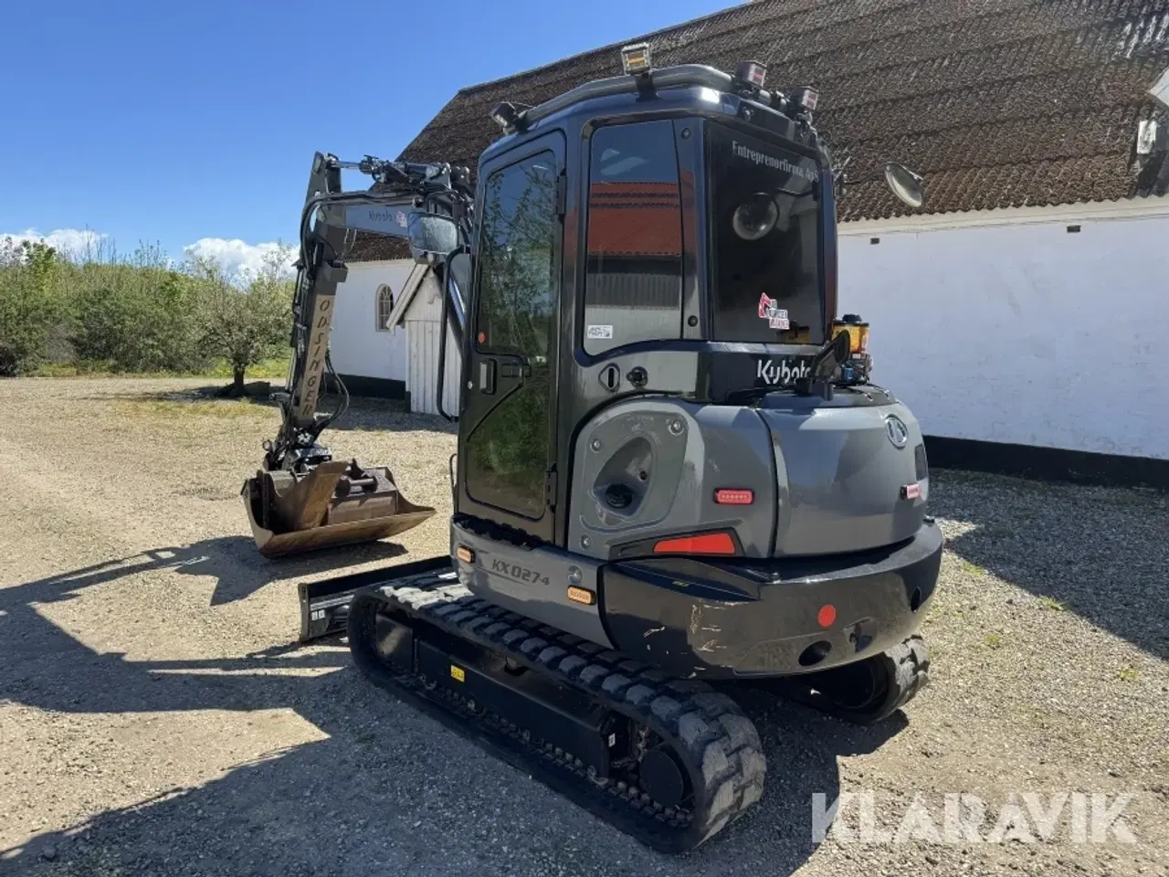 Billede 7 - Gravemaskine Kubota KX42-4 med rotortilt og maskinstyring