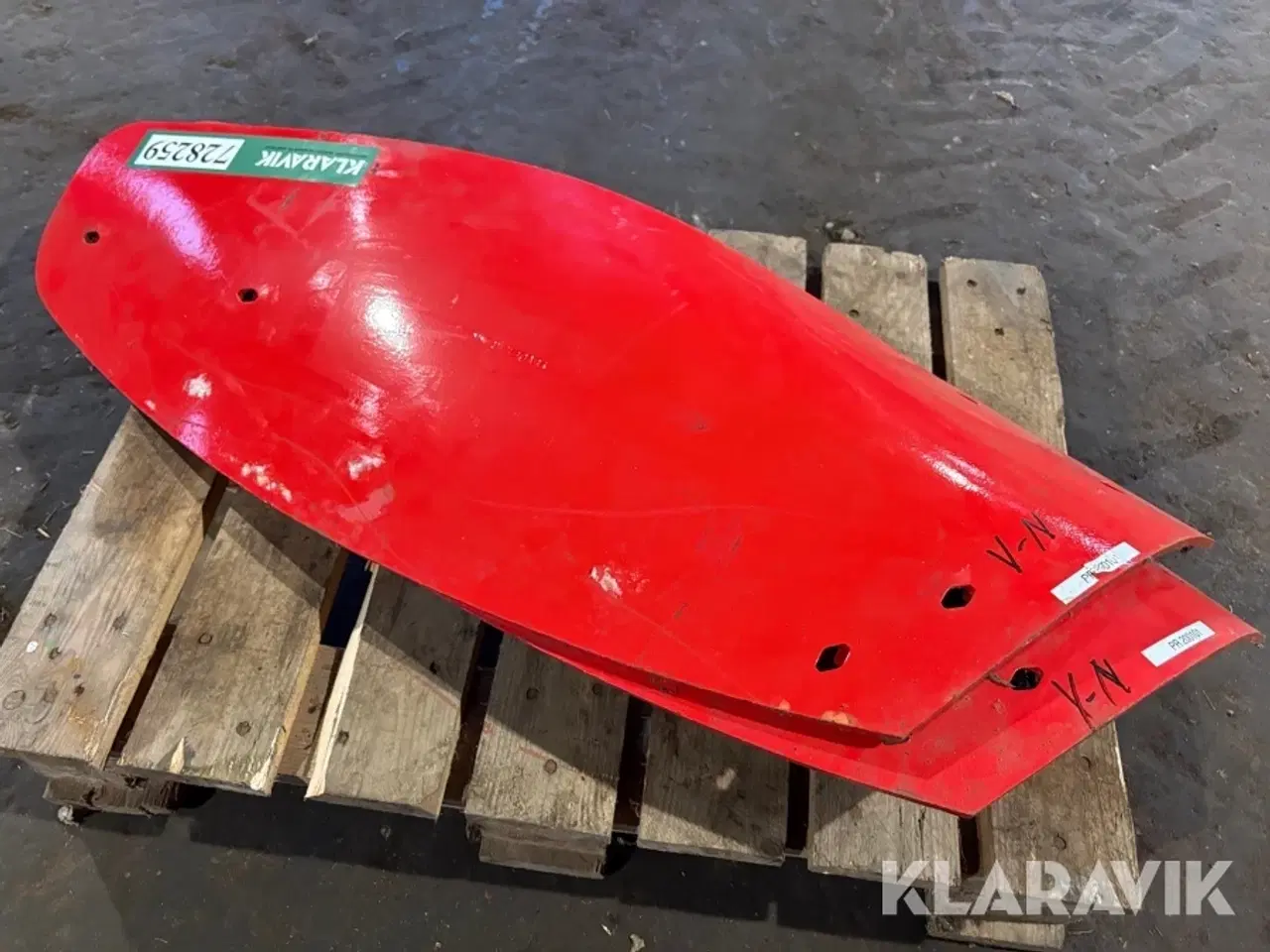 Billede 2 - Muldplader til vogel og noot - 2 styks