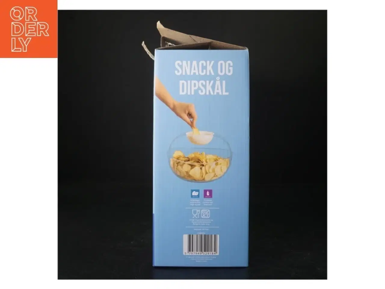 Billede 4 - Snack og dipskål (str. Ø. 26 cm)