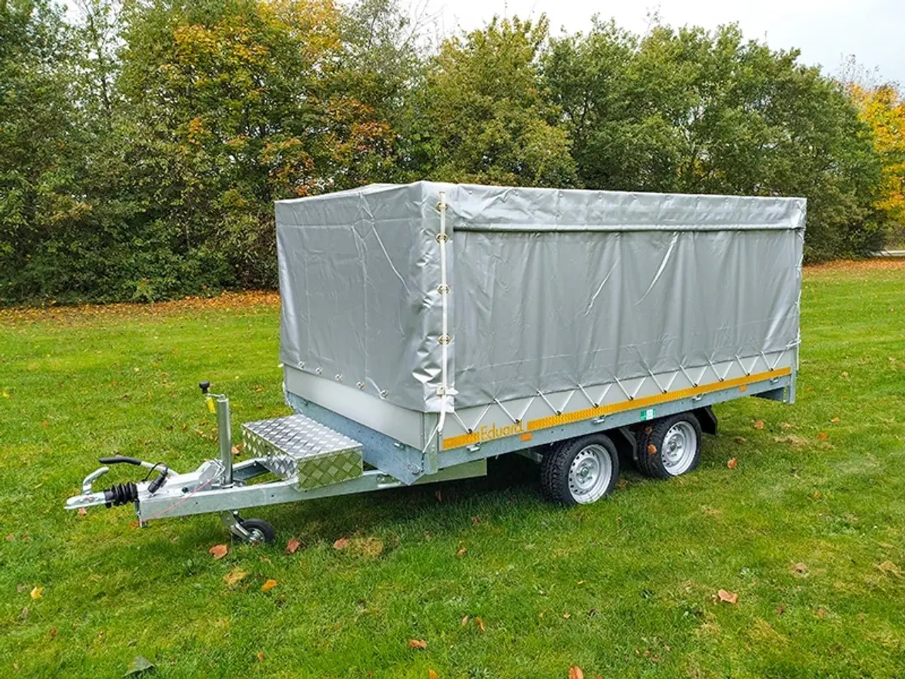 Billede 5 - Høj presenning m. gardinsider til Eduard 3318 trailer