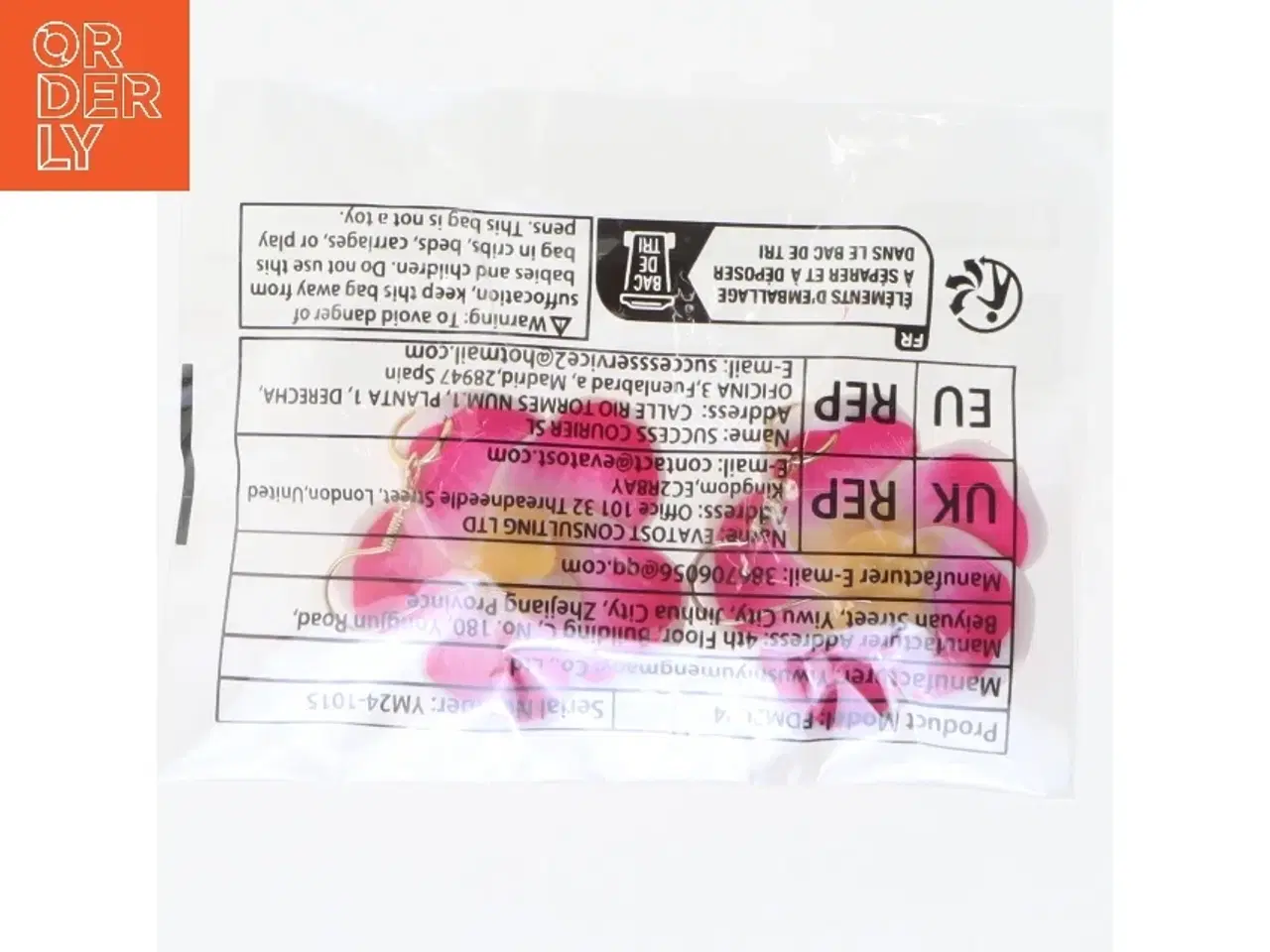 Billede 2 - Blomsterøreringe (str. Ø 4 cm)