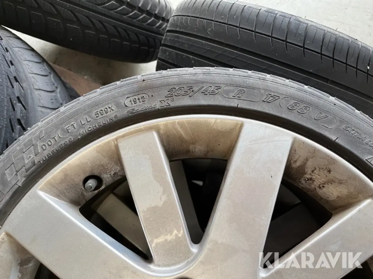 Billede 4 - Dæk Michelin/Peugeot 205/45R17 - 4 styk